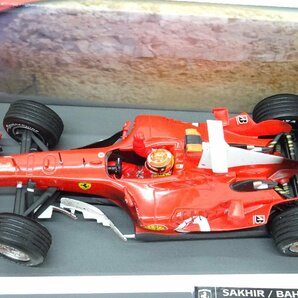 35EY●HotWheels SAKHIR BAHRAIN F2004 ferrari ホットウィール ミニカー 中古の画像4