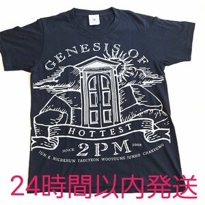 2PM GENESIS OF 2PM ツアーTシャツ Sサイズ 半袖 黒