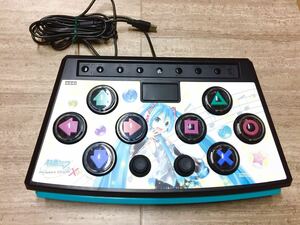 ☆美品☆ HORI ホリ PS4 初音ミク -Project DIVA X HD専用ミニコントローラー 