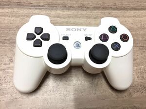 ★美品即決★分解清掃済み★PS3 SONY純正品 コントローラー デュアルショック3 ホワイト