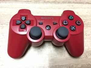 * beautiful goods prompt decision * limitation red * disassembly cleaning being completed *PS3 SONY genuine products controller dual shock 3 garnet red 