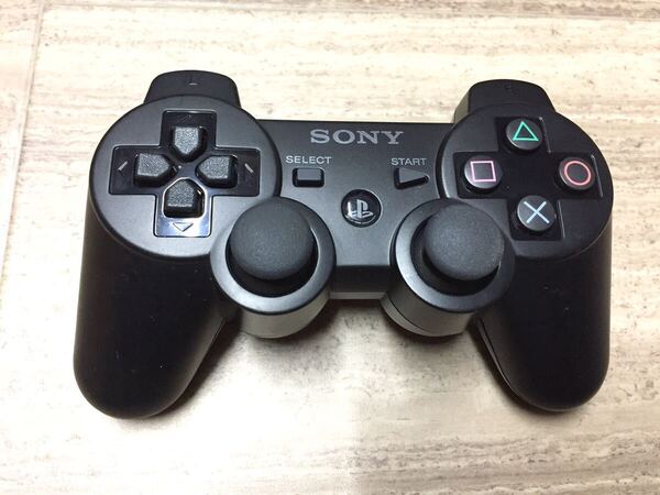 ★美品即決★分解清掃済み★PS3 SONY純正品 コントローラー デュアルショック3 ブラック
