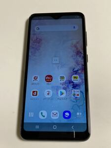 初期化済み SIMフリー Samsung Galaxy A20 SC-02M 32GB サムスン ギャラクシー 利用制限：◯ バッテリー良好表示 中古　P91