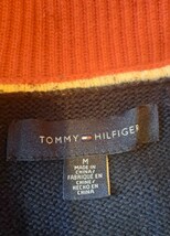 トミーヒルフィガー　TOMMY HILFIGER ネイビー　紺　ニット_画像2