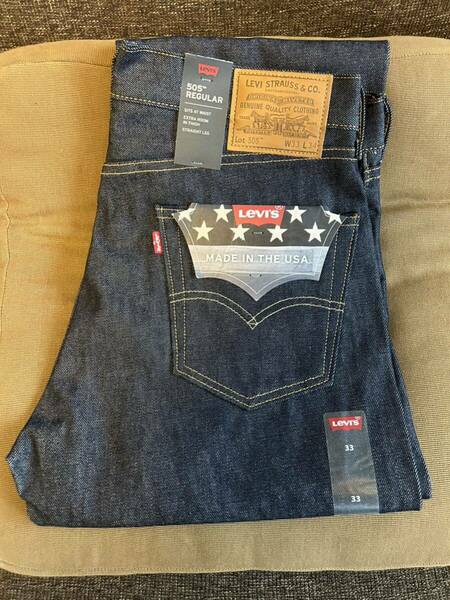 Levi’s リーバイス 505 USA製 赤ミミ リジット 