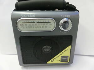 ♥♥74530 ラジオカセットレコーダー Soundpit RCS-1341m FM/AM♥♥