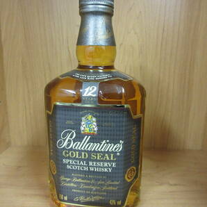 ★☆74755 Ballantine's バランタイン ゴールドシール 12年 スペシャル リザーブ 角瓶 750ml 43% スコッチウイスキー ☆★の画像2