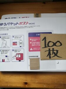 ララ様専用　ゆうパケットポストmini 専用封筒　100枚