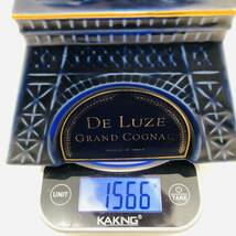 【未開栓】DE LUZE GRAND COGNACドリューズ エッフェル塔 陶器ボトル 1566g BR10090_画像6