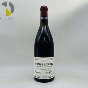 【未開栓】DRC RICHEBOURG リシュブール 1995 赤 ワイン 750ml 13% 液漏れ Wl3023 の画像1