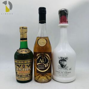 【未開栓】AU STRALIAN GOLDEN 500-750ml 37.6％ CONDE DE OSBORNE コン デ オズボーン1508g ブランデー 3本セット まとめ売りBR9831の画像1