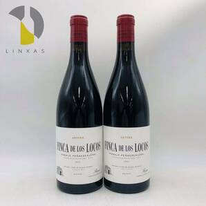1円〜【未開栓】FINCA DE LOS LOCOS 2021 2本セット 果実酒 赤 ワイン 750ml 14% WI3047の画像1