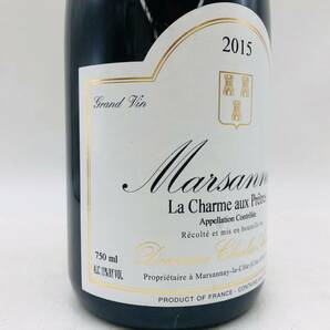 1円～【未開栓】Marsannay La Charme aux Pretres Rouge マルサネ ラ シャルム オー プレットル ルージュ 2015 赤ワイン 750ml 13％ WI3089の画像2