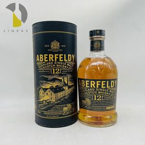 【未開栓】ABERFELDY（アバフェルディ）12年 40％ 700ml スコッチ ウイスキー WH48025