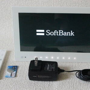 SoftBank PhotoVision ソフトバンク TV 202HW お風呂 テレビ 録画 フォトビジョン フォトフレーム 白 ホワイト 全面化 改造済みの画像1