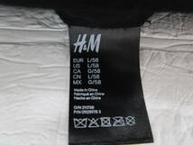 Y.23J16　SY　☆　H&M エイチアンドエム ソフトハット 帽子 メンズ L/58 ブラック USED　☆_画像7