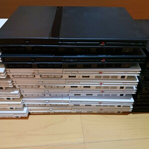 SONY ソニーPS2 薄型 ホワイト ブラック ジャンク まとめの画像3