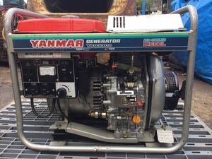 Yanmar YDG3000 ディーゼル発電機 ディーゼルengine 3.05KVA 【60Hz】(動作確認済み)