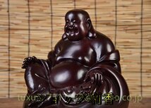 木彫 布袋様 布袋尊 七福神　縁起物　開運　置物_画像7