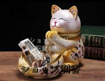 新入荷★ 招き猫の置物アイデア家の玄関装飾品の下駄箱の鍵の収納盤_画像2