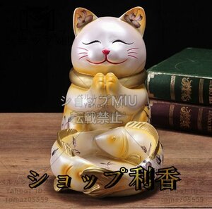 新入荷★ 招き猫の置物アイデア家の玄関装飾品の下駄箱の鍵の収納盤