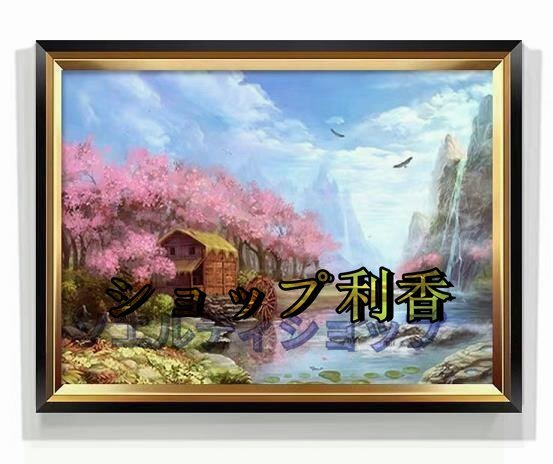 人気美品★絵画 風景 壁掛け 油絵 特売! 60*40cm, 絵画, 油彩, 自然, 風景画