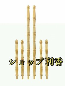 「密教法具 寺院用仏具」四けつ棒 木製 護摩 6本セット TL-21192