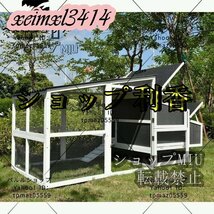 豪華別荘 別荘 丈夫 ペットハウス 犬舎 犬小屋 キャットハウス ハウス おうち 屋外 野外 庭用 通気性 耐磨耗 組立_画像4