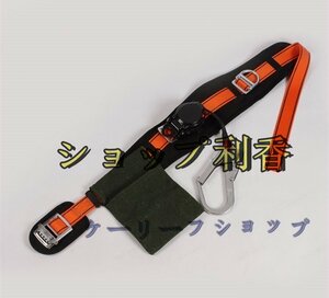 胴ベルト型用 ランヤード 巻取式 伸縮 墜落制止用器具 安全帯 剣クロムメッキフック 1.5m