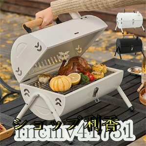 ☆卓上 ドラム缶 BBQコンロ バーベキューコンロ バーベキューグリル BBQグリル キャンプ アウトドア キャンプ用品　小型 蓋付き