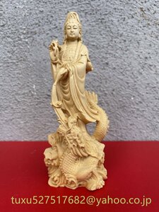 龍上観音 龍上観音菩薩 観音菩薩 観音像 彫刻工芸品 木彫仏像 仏教美術