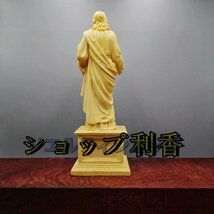 新入荷★木彫り 神像 イエス キリスト 聖書の聖立像 聖母マリア クリスチャン キリスト教_画像4