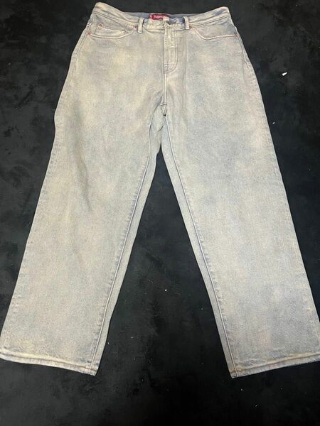 Supreme Baggy Jean "Dirty Indigo" 32