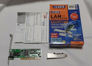 I・O DATA LAN PCIバスアダプタ ETX-PCI (LowProfile対応)