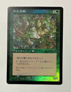 【Foil】MTG【日】《ぶどう棚/Vine Trellis》[MMQ] 1枚