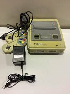 350【中古品】Nintendo スーパーファミコン コントローラー ACアダプター 