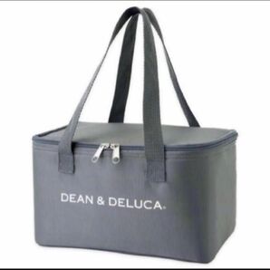 DEAN＆DELUCA ディーン＆デルーカ・保冷バッグ・グレー系・大サイズのみ！