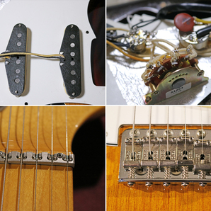 【Fender Japan】ST68-92TX（3TS）'68 Stratocaster mod.（4点留めラージヘッド／Texas Special PU搭載／FENDER LOCKING TUNERS）の画像9