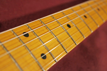 【Fender Japan】ST54-770LS（BLK）'54 Stratocaster Black（Lace Sensor Gold＋Mid Booster 搭載／Vシェイプネック／Alderボディ）日本製_画像7