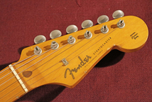 【Fender Japan】ST-57（T）'57 Stratocaster Tabacco Sunburst（メイプル1pcネック）フジゲン 日本製 外観ジャンク_画像2