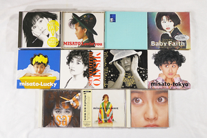 【渡辺美里】CD 10タイトル＋おまけ『Lovin' You』『She Loves You』『Live Love Life』『Baby Faith』『HELLOW LOVERS』『tokyo』他 USED 