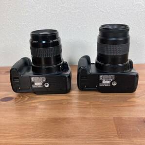 1321 Canon キャノン EOS Kiss Digital X 一眼レフカメラ 2台まとめ CANON ZOOM LENS EF 35‐80㎜ レンズ の画像5
