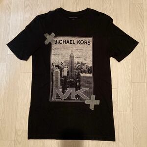 マイケルコース　ロゴTシャツ 半袖Tシャツ 黒　メンズ
