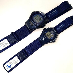 A25233【CASIO：G-SHOCK】 カシオ Gショック/Baby-G ラバーズコレクション1999 ドラゴンと魔女 DMX-199/BGX-099 ペア◆稼働現状品の画像1