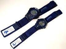 A25233【CASIO：G-SHOCK】 カシオ　Gショック/Baby-G　ラバーズコレクション1999　ドラゴンと魔女　DMX-199/BGX-099　ペア◆稼働現状品_画像1