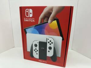 (管25010)【任天堂】Nintendo Switch 有機ELモデル ホワイト 店舗印無し 未使用品