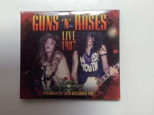 GUNS 'N' ROSES／LIVE1987 PASADENA CA 30TH DECEMBER 1987　　新品同様