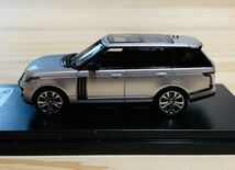 レンジローバー　シルバー　1/64 ミニカー　SUV ランドローバー　LCD 銀_画像5