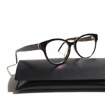 M1275P ▼SAINT LAURENT サンローランパリ▼SL M34/F セルフレーム 眼鏡 ブラック べっ甲 コンビ / レディース サンローラン メガネ rb mks_画像4