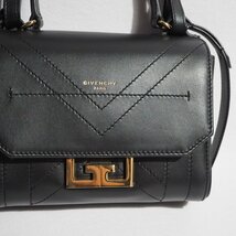 M8952P　●GIVENCHY ジバンシィ●　Eden Mini Smooth Leather 2WAY レザー ショルダーバッグ ブラック 黒 rb mks_画像6